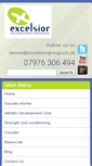 Mobile Screenshot of excelsiorgroup.co.uk
